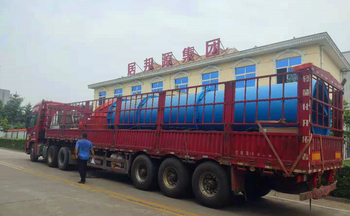 年產(chǎn)5000噸木屑顆粒機發(fā)貨啦 年產(chǎn)5000噸木屑顆粒機發(fā)貨啦